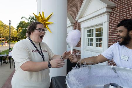 New Bulldogs enjoy fellowship at SACFest during Welcome Week. - Photo by Abigail Aspinwall