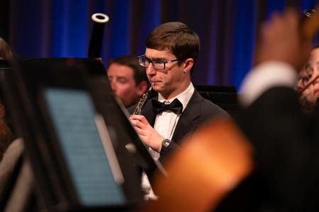 The Symphony Orchestra performed music that included Beethoven's Symphony #7 in A Major and selections from Pirates of the Caribbean by Klaus Badelt. - Photo by Kristi McMurry Woody