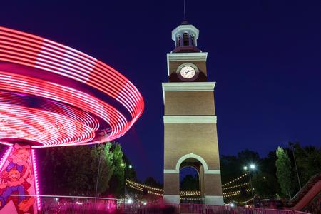 Families enjoyed rides at Union Night on the Great Lawn during Family Weekend. - Photo by Karley Hathcock