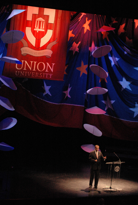 Former Republican Presidential nominee Bob Dole was the speaker for the 9th Annual Scholarship Banquet. - Photo by Kristen Nicole Sayres