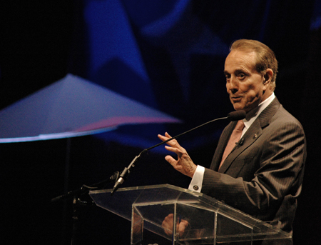 Former Republican Presidential nominee Bob Dole was the speaker for the 9th Annual Scholarship Banquet. - Photo by Kristen Nicole Sayres