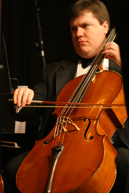 The Jackson Symphony performed with the music department during <em>A Union Christmas</em>. - Photo by Kyle Kurlick