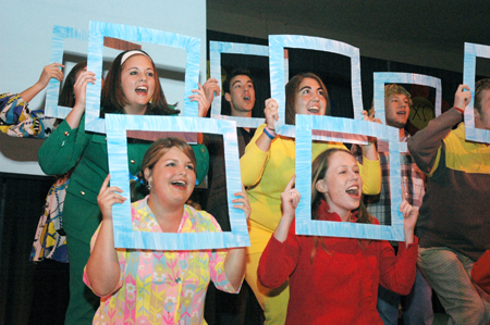 SAC performs at the annual All-Sing competition during Family Weekend. - Photo by Kristen Nicole Sayres