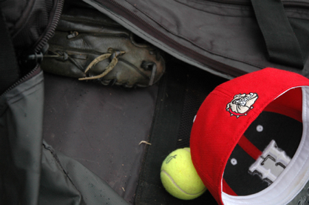 Bulldog Baseball gear - Photo by Kristen Nicole Sayres
