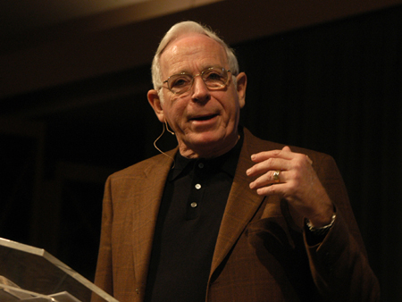 Dr. Phil Jett, pastor of Englewood Baptist Church and president of the Tennessee Baptist Convention, spoke from Phil. 2 on the <em>Joy-Full Mind</em> during the Homecoming chapel. - Photo by Heather Phillips