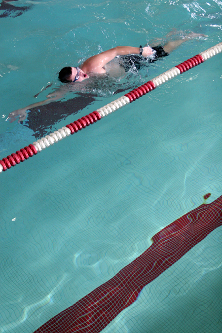 Swimmers enjoy the Acquatic Center. - Photo by Kyle Kurlick
