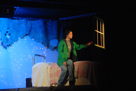 Lori Cunningham as Percy Talbott in <em>The Spitfire Grill</em>. - Photo by Morris Abernathy