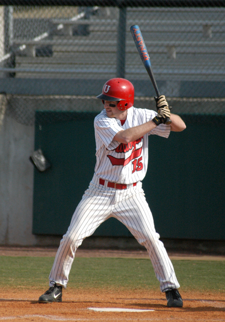Center fielder Kyle Yates waits on the next pitch. - Photo by Steven Aldridge