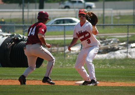 The versatility of junior Garrett Pepper have proven valuable for Union has he has been a solid starter in the rotation, as well as, playing first base, third base, and designated hitter. - Photo by Steven Aldridge