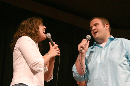 Kelly Northam & Joel Bane perform during A Night of Song and Dance. - Photo by Stephanie Schroeder