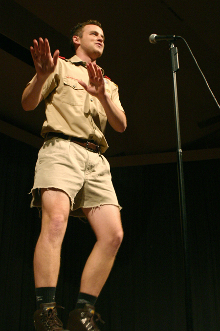 Gareth Munro performs during A Night of Song and Dance. - Photo by Stephanie Schroeder