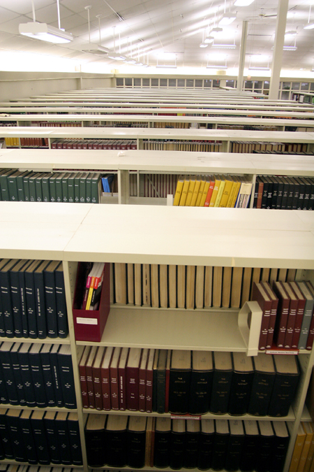 The stacks of the Summar Library. - Photo by Kyle Kurlick