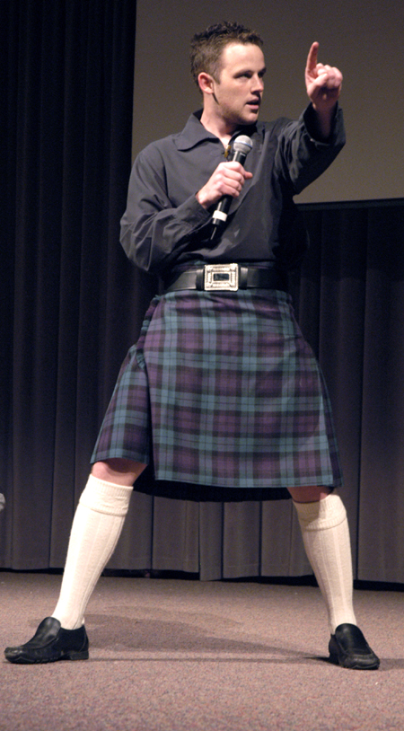 Gareth Munro performs during A Night of Song and Dance. - Photo by Stephanny Rodriguez
