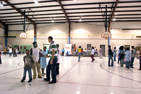 The Jackson Boys & Girls Club and SASW collaborated on the The Spring Fling, a day of excitement for at-risk kids, while giving student social workers experience. - Photo by Heather Phillips