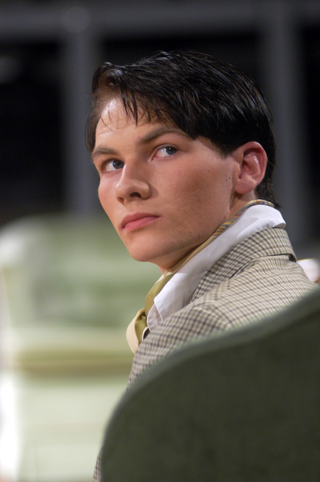 Jesse Florida as Honorable Peter Englelton in <i>Relative Values</i>. - Photo by Jim Veneman