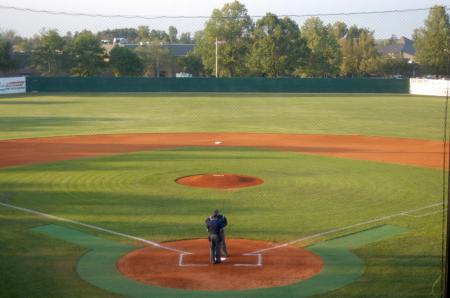 Fesmire Field prior to the start of a game. - Photo by Steven Aldridge
