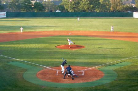 Fesmire Field as Union's defense is ready for play. - Photo by Steven Aldridge