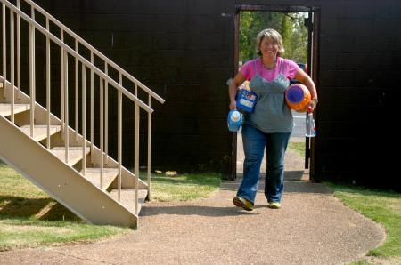 Many mothers made sure their new student were well stocked with the necessities to survive dorm life as a new college student. - Photo by Stephanie Schroeder
