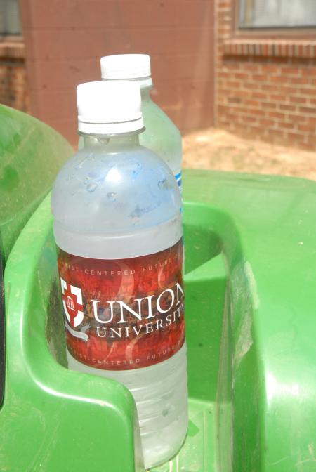 SGA provided water to everyone around campus as they moved into the dorms during some of the hottest days of the summer. - Photo by Kathleen Murray