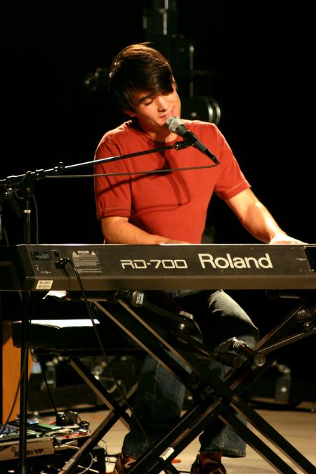 Cody Curtis and his band held a concert at the new amphitheatre. - Photo by Stephanie Schroeder