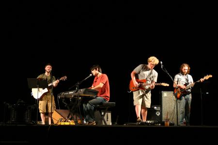 Cody Curtis and his band held a concert at the new amphitheatre. - Photo by Stephanie Schroeder