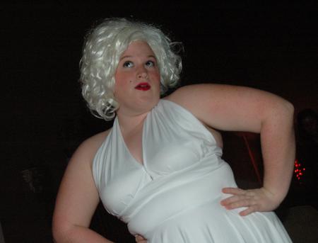 The costumes at this year's Costume Coffee House were fun to see. There were even some celebrities to be found such as Erin Brewer as Marylin Monroe.
 - Photo by Neisha Fuson
