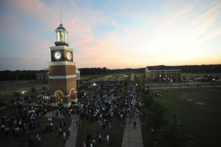 The conclusion of Union University's 183rd annual commencement on May 17, 2008. - Photo by Morris Abernathy