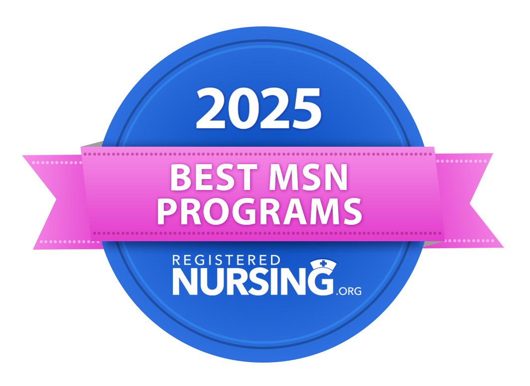 2025 Best MSN Programs by RegisteredNursing.org