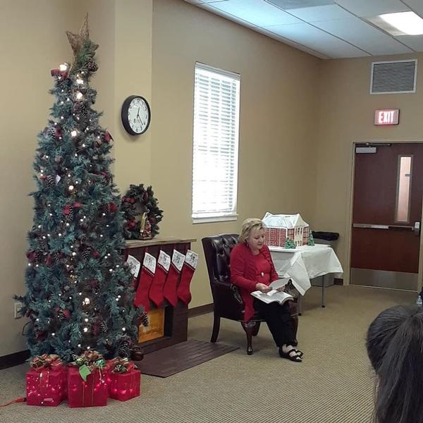 Trim the Tree: Dr. Mitchell reads the Christmas story