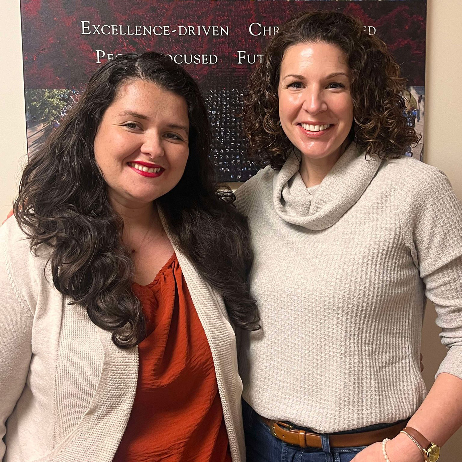 Esperanza Gonzalez and Erin Slater