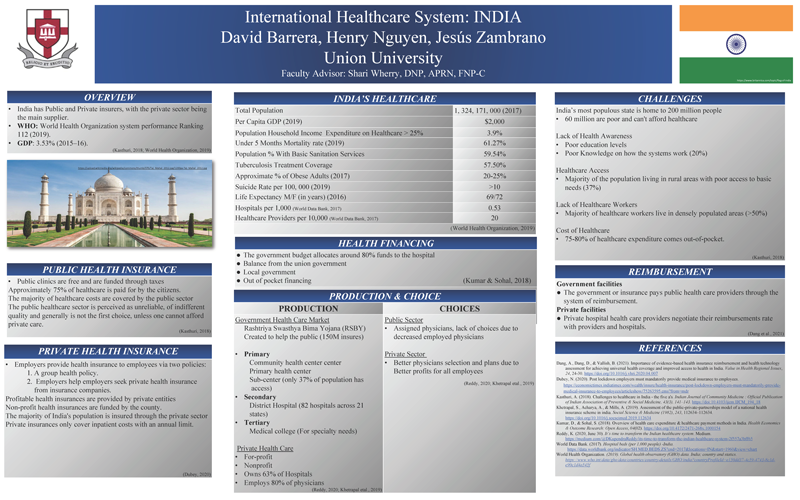 Comparison of International Health Care Systems: India