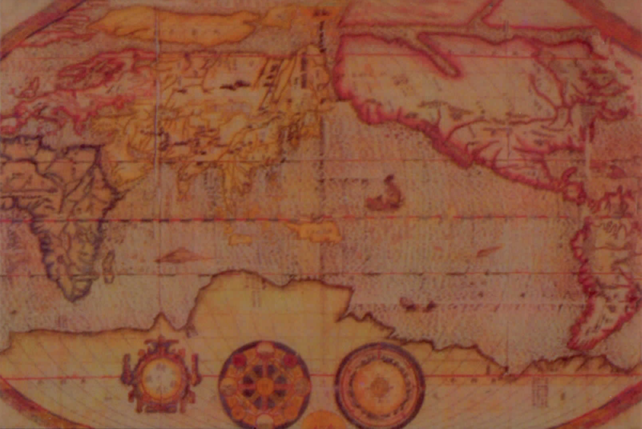 ancient globe detail