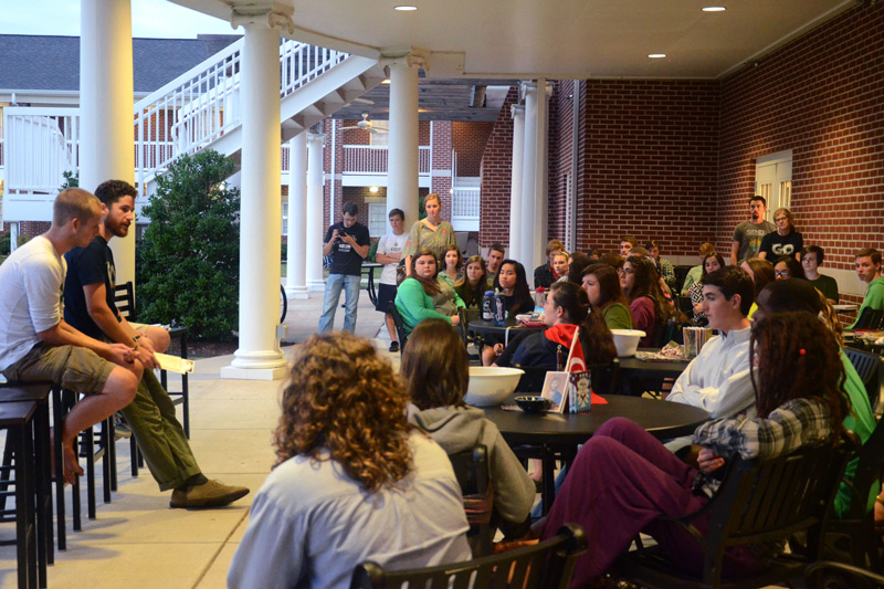 students learn about GO Trips
