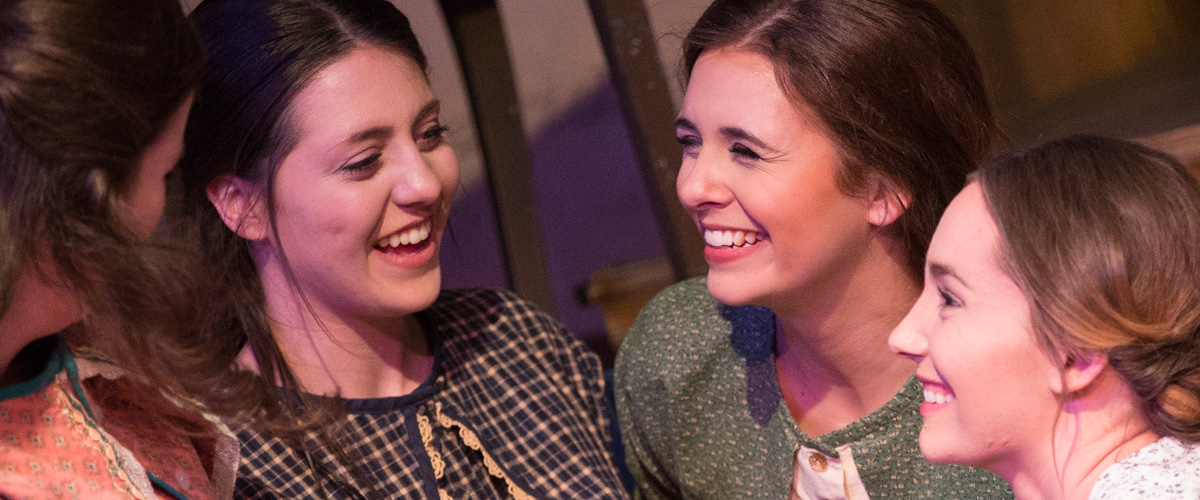 The cast of Little Women: The Musical