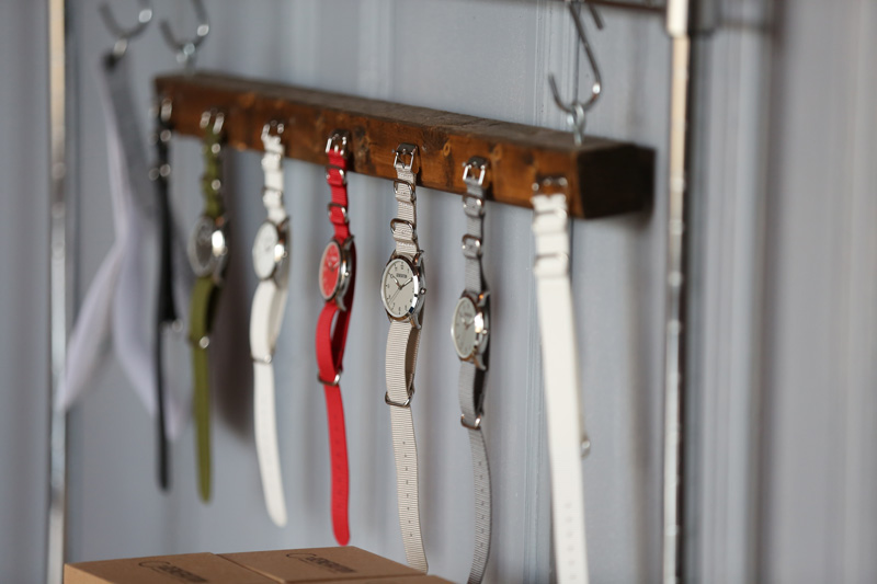 Watches hanging