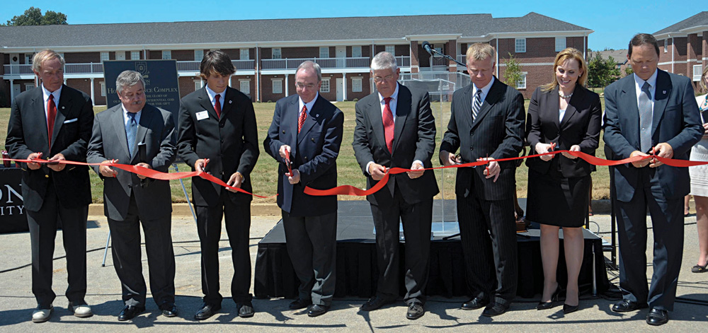 ribbon cutting ceremony for the Hope Residence Complex