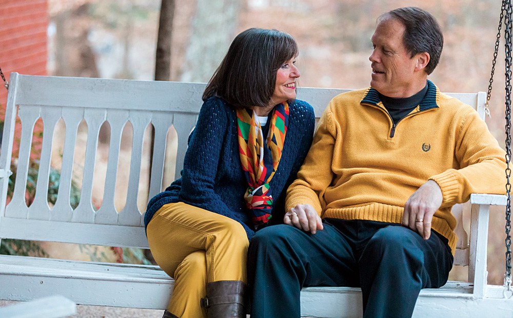 Carter and wife Regina