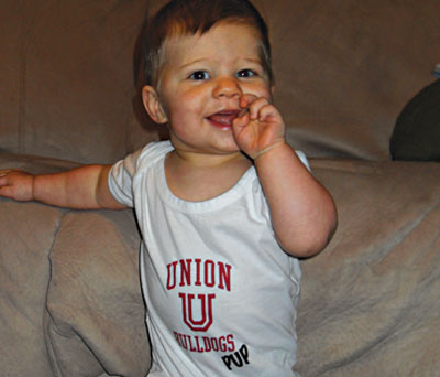 Lincoln Brock Smith as a bullpup