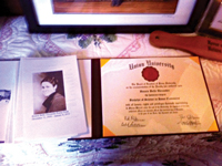 Bonnie Belle Alexander Kemp Dodd's honorary bachelor of science degree
