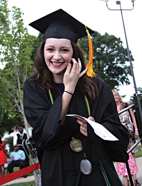 Tigrett Medal winner Rachel Carbonell