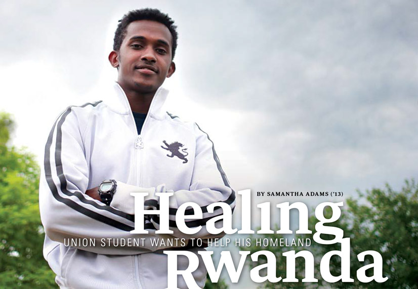 Healing Rwanda - Union student wants to help his homeland