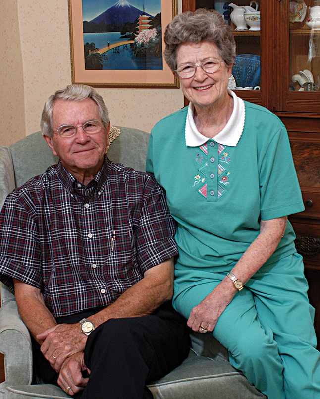 John and Virginia Dickinson